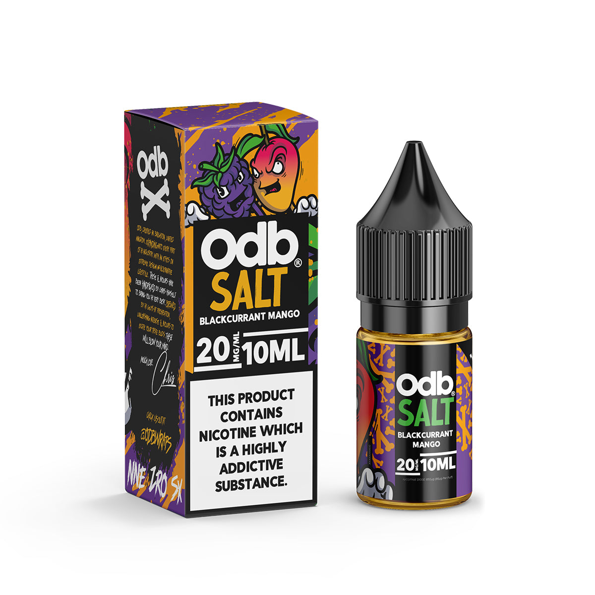 ODB Juice - Blackcurrant Mango Nic Salt