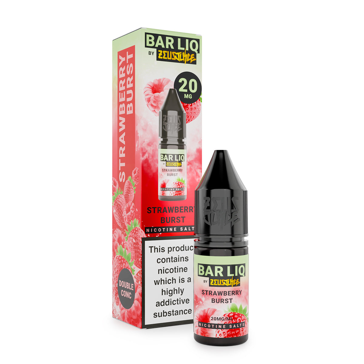 Zeus Juice Bar Liq - Strawberry Burst Nic Salt