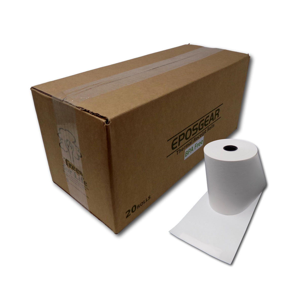 Thermal Till Receipt Rolls (80mm x 60mm) - Box of 20