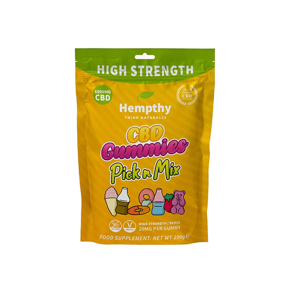 Hempthy CBD 1000mg Gummies