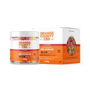 Orange County CBD Gummy Strawberry