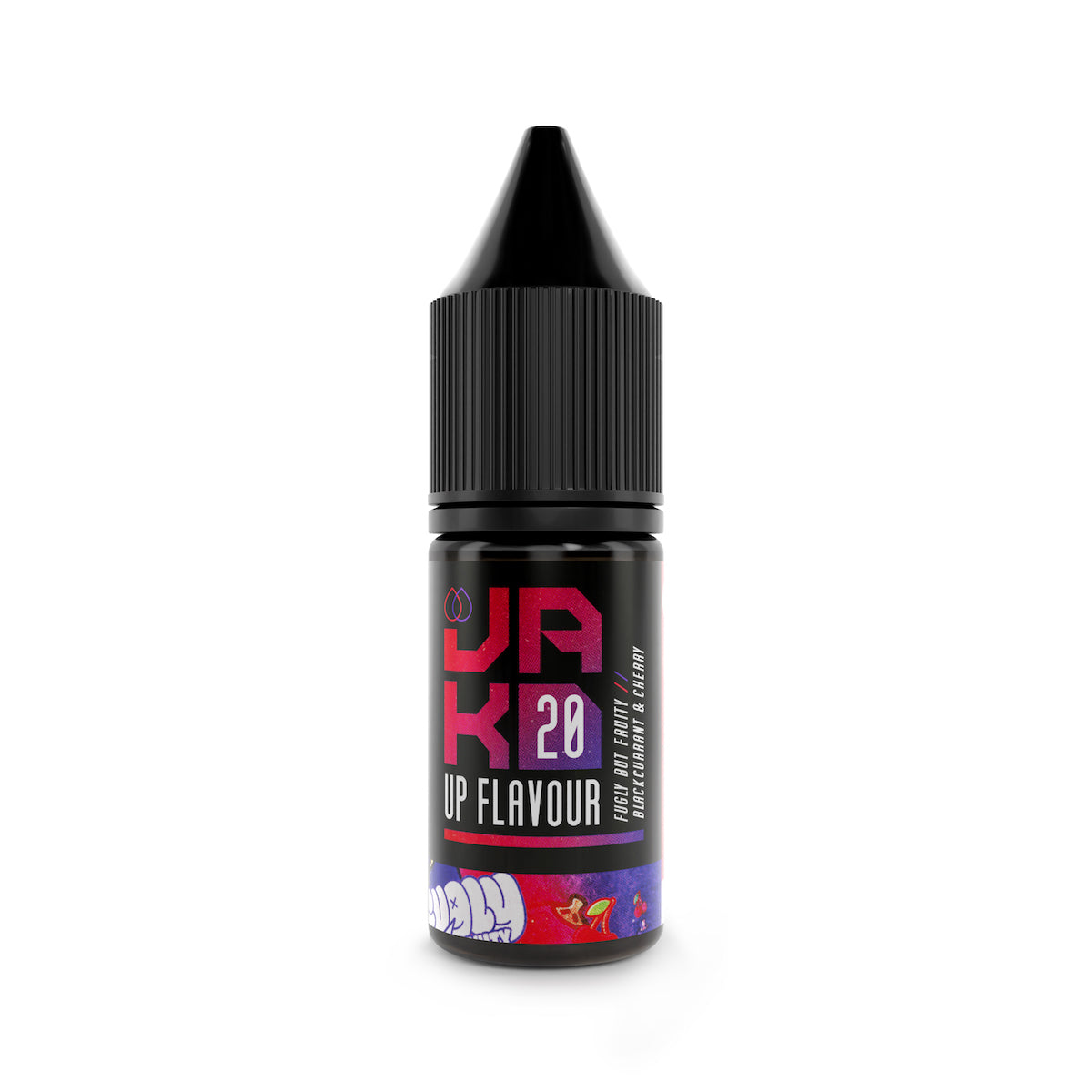 JAK'D - Fugly But Fruity // Blackcurrant & Cherry Nic Salt