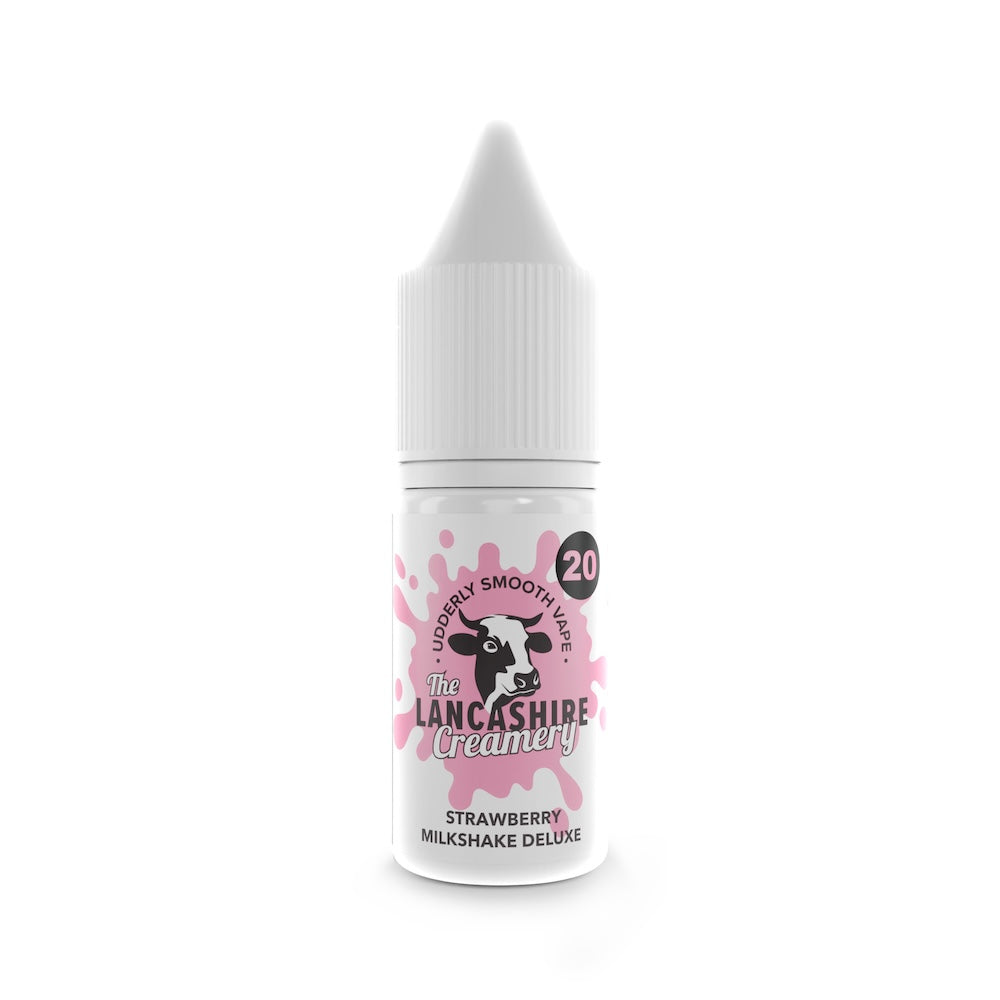 The Lancashire Creamery - Strawberry Milkshake Deluxe Nic Salt