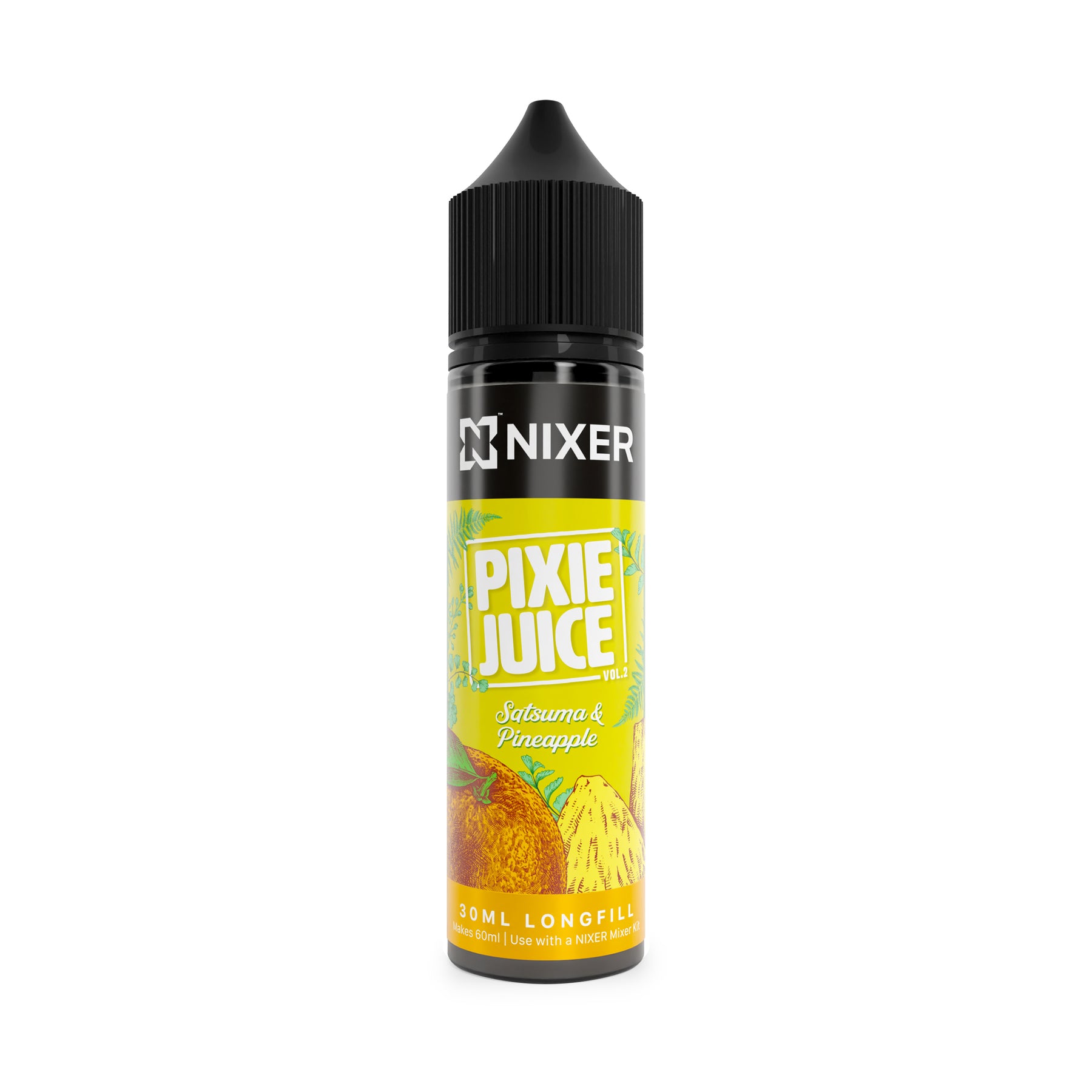 Nixer x Pixie Juice - Satsuma & Pineapple 30ml Longfill