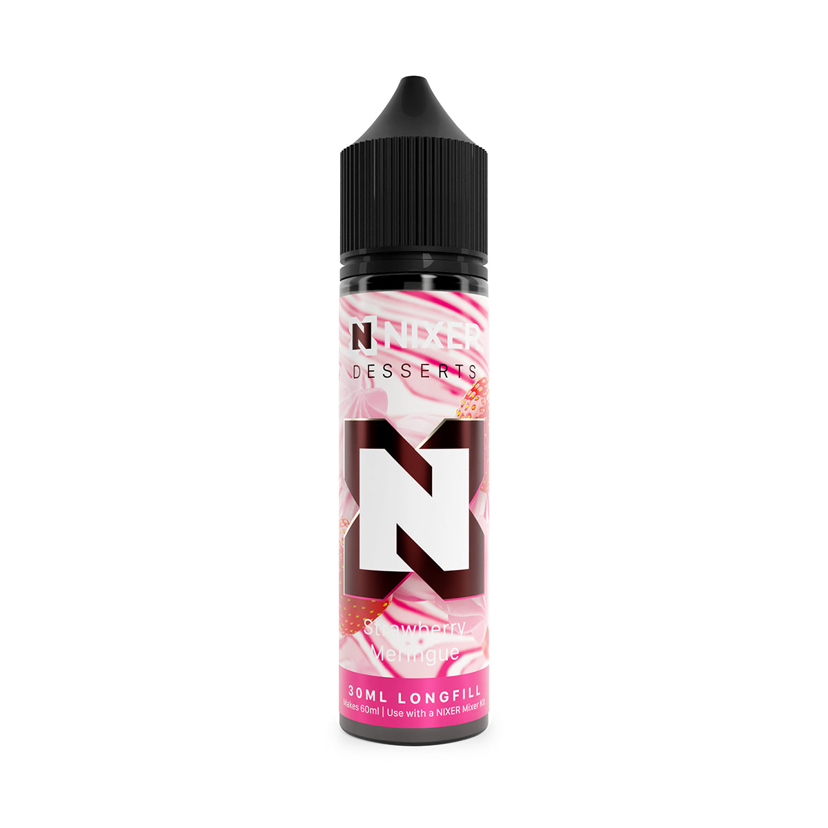 Nixer - Strawberry Meringue 30ml Longfill