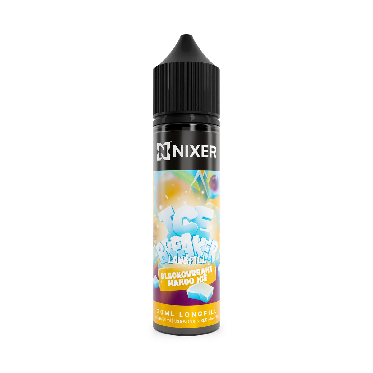 Nixer x Ice Breaker - Blackcurrant Mango Ice 30ml Longfill