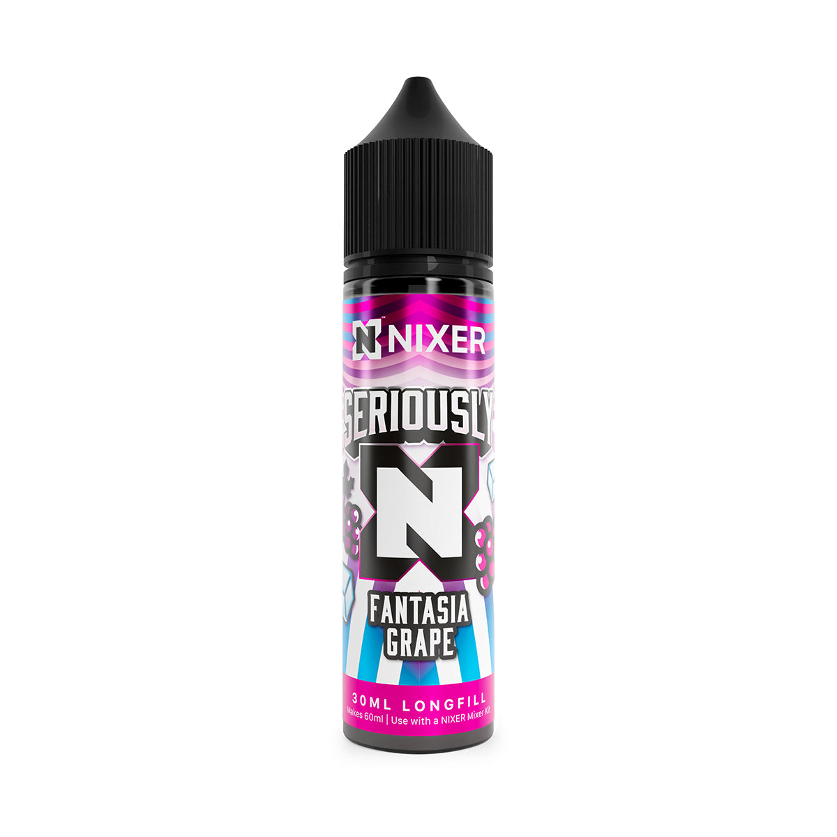 Nixer x Seriously - Fantasia Grape 30ml Longfill