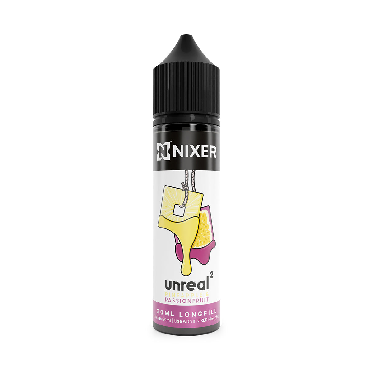 Nixer x Unreal 2 - Pineapple & Passionfruit 30ml Longfill