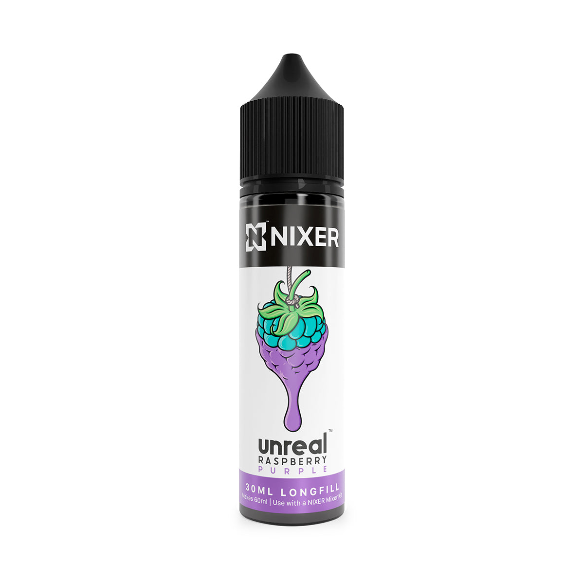 Nixer x Unreal Raspberry - Purple 30ml Longfill