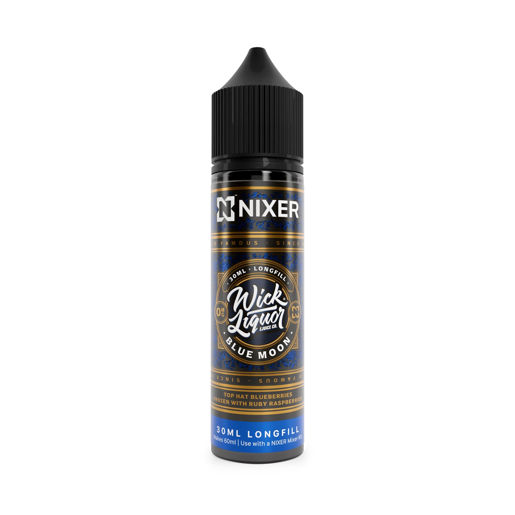 Nixer x Wick Liquor - Blue Moon 30ml Longfill