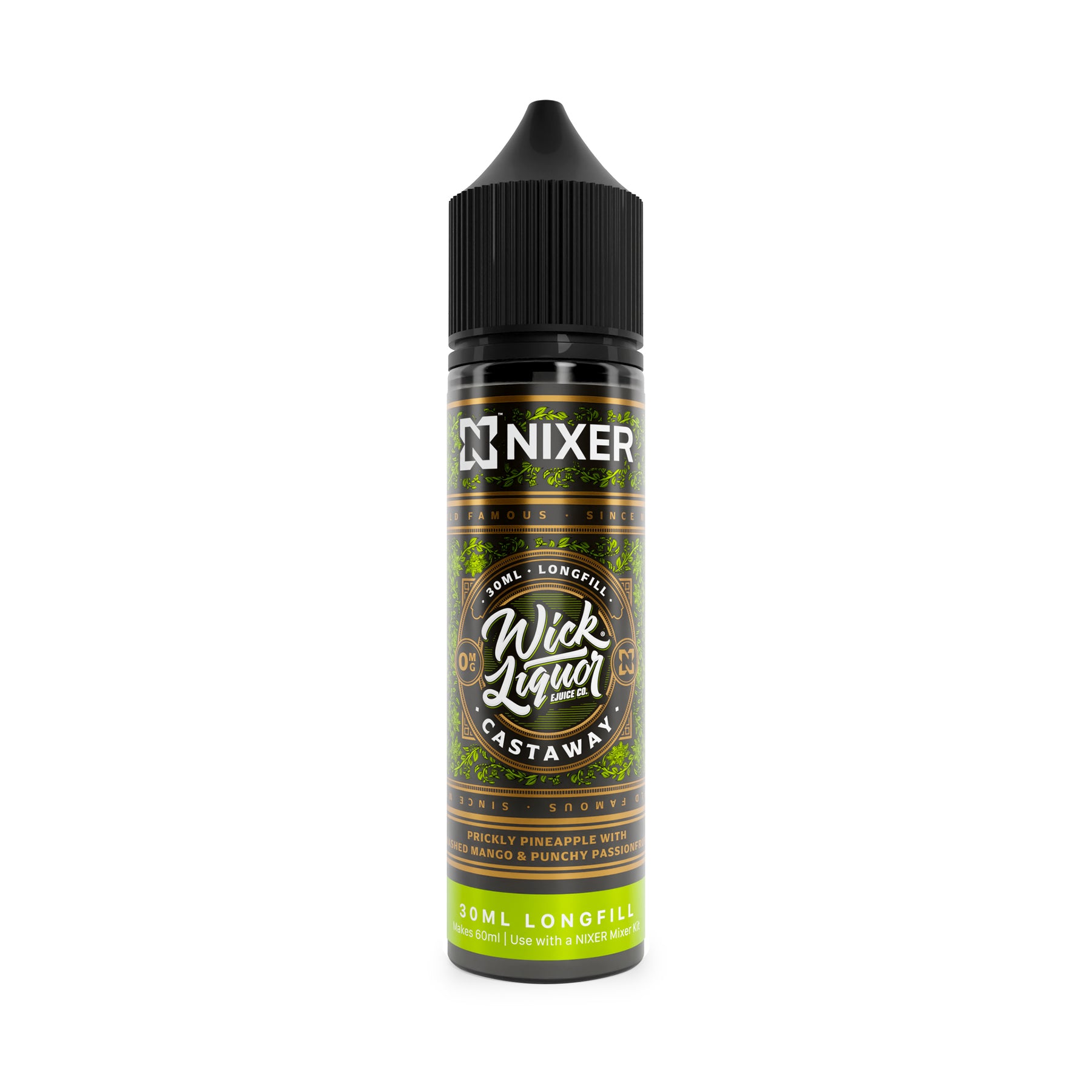 Nixer x Wick Liquor - Castaway 30ml Longfill