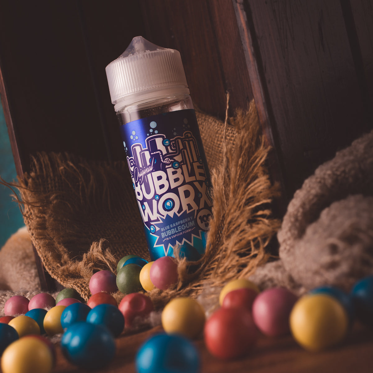 Bubbleworx - Blue Raspberry Bubblegum 100ml