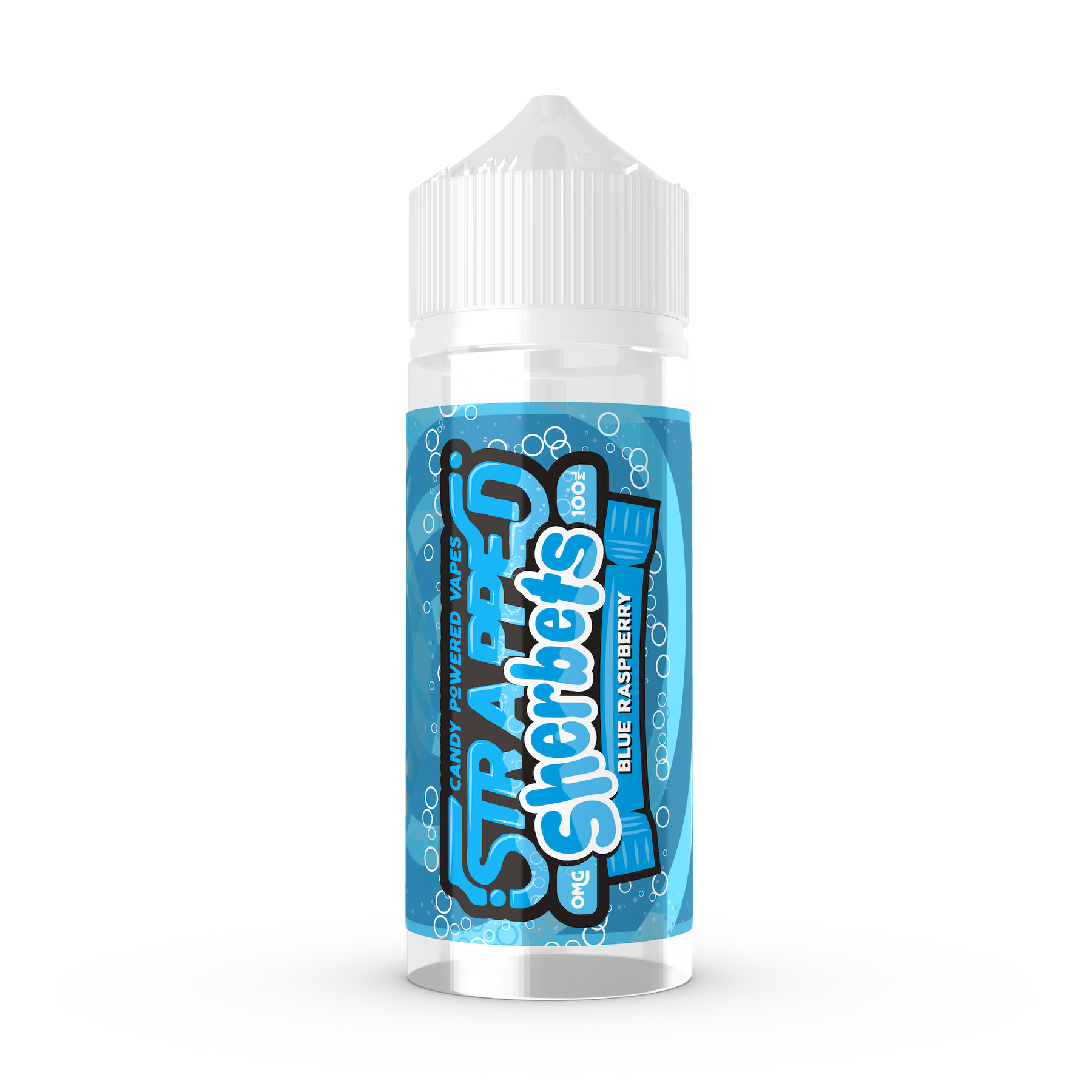 Strapped Sherbets - Blue Raspberry Sherbet 100ml