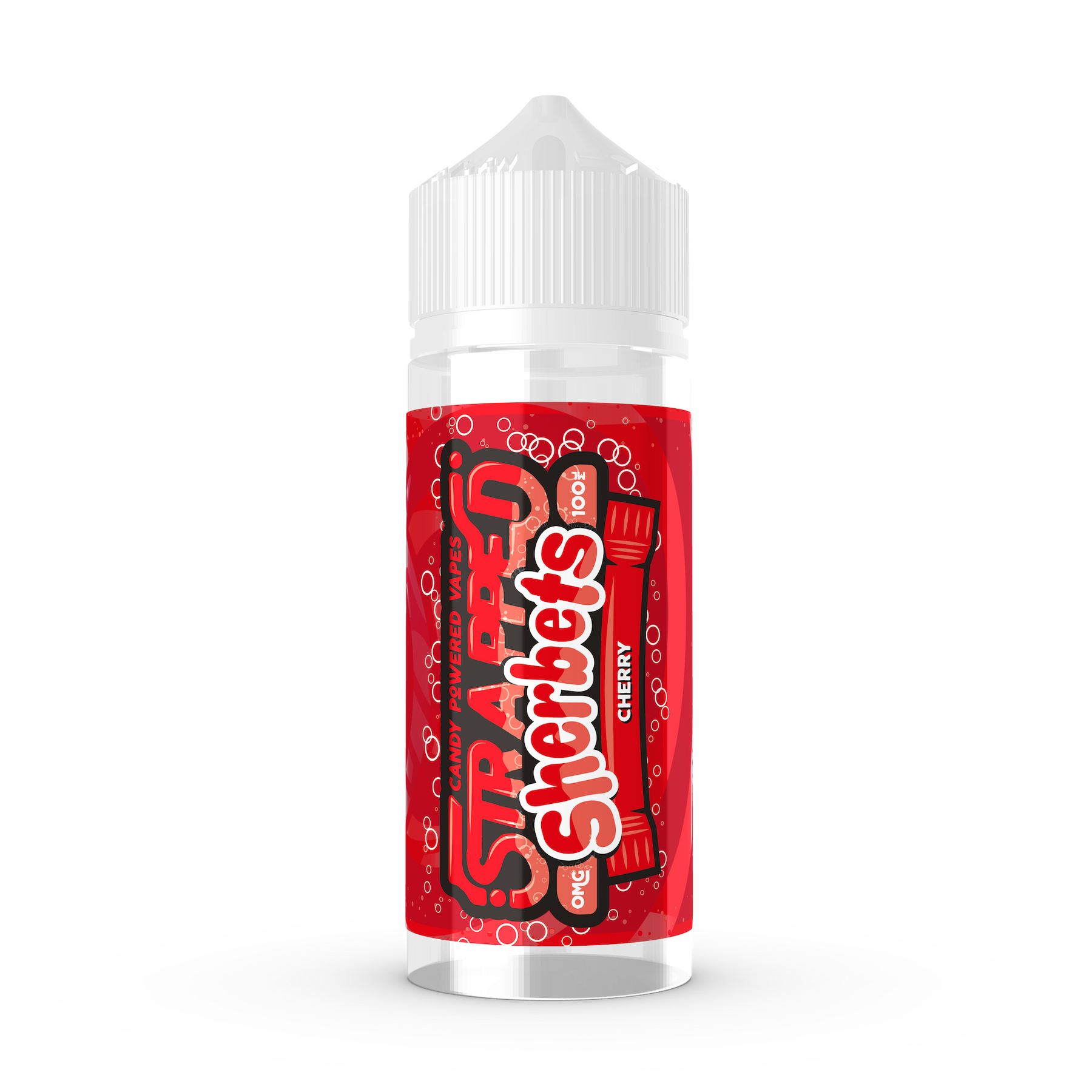 Strapped Sherbets - Cherry Sherbet 100ml